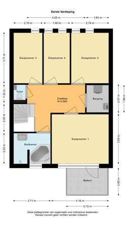 Floorplan - Goudappel 40, 2635 MH Den Hoorn